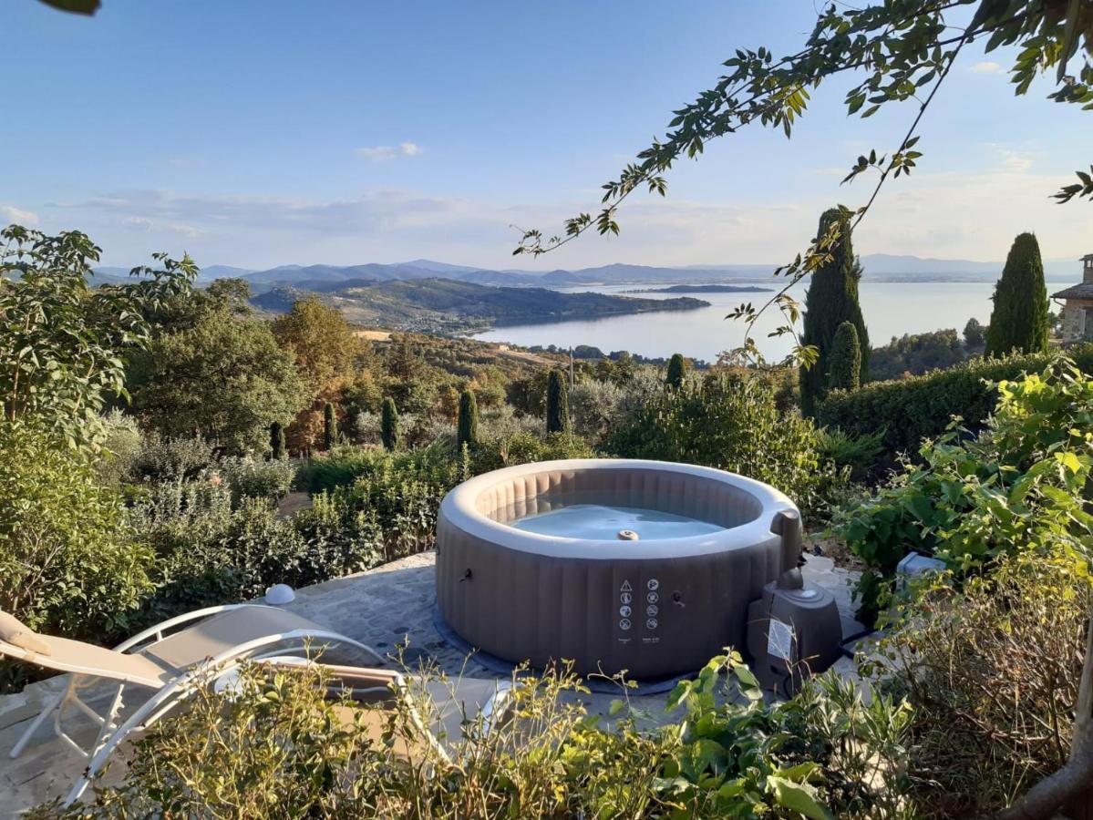 Villa La Moraiola Пассіньяно-суль-Тразімено Екстер'єр фото